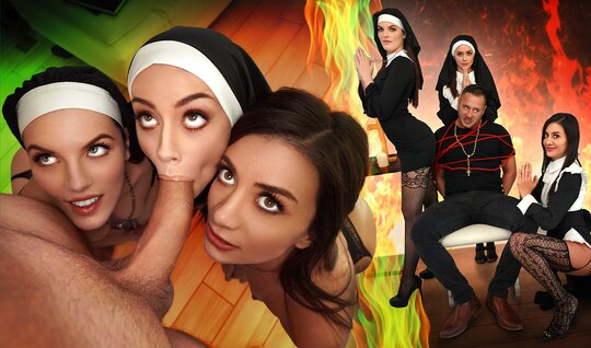 Чтобы дьявола унять - нужно парня зае...бать!